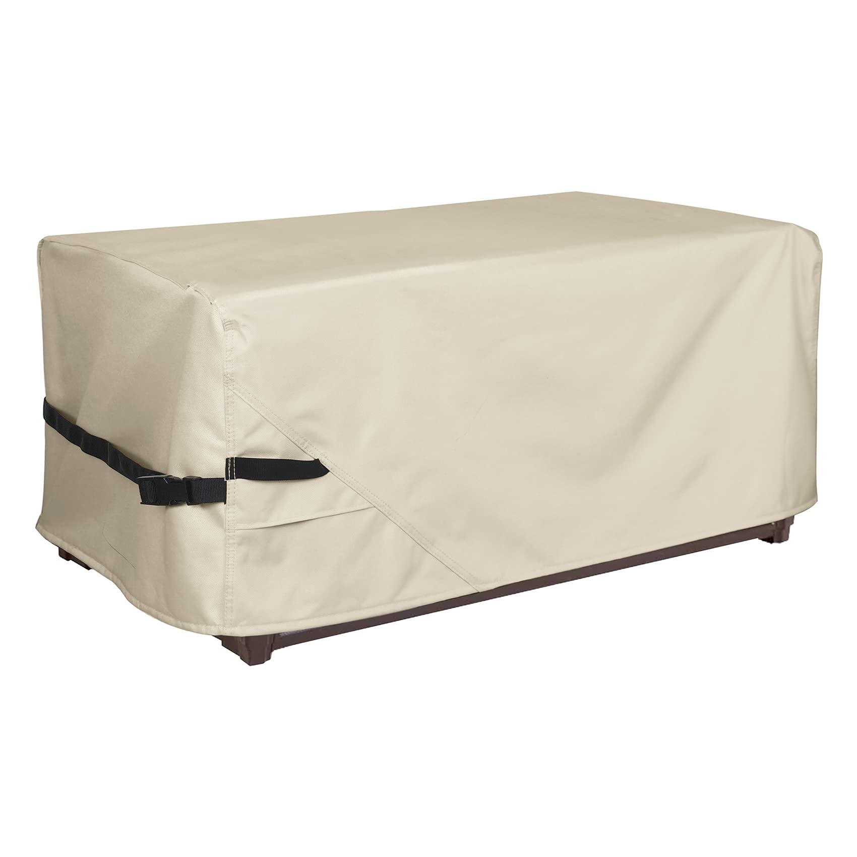 Porch Shield Patio Deck Box Storage Cover - 600D Outdoor Waterproof Tear Resistant Rectangular Fire Pit Table Covers 44 X 28 X 2