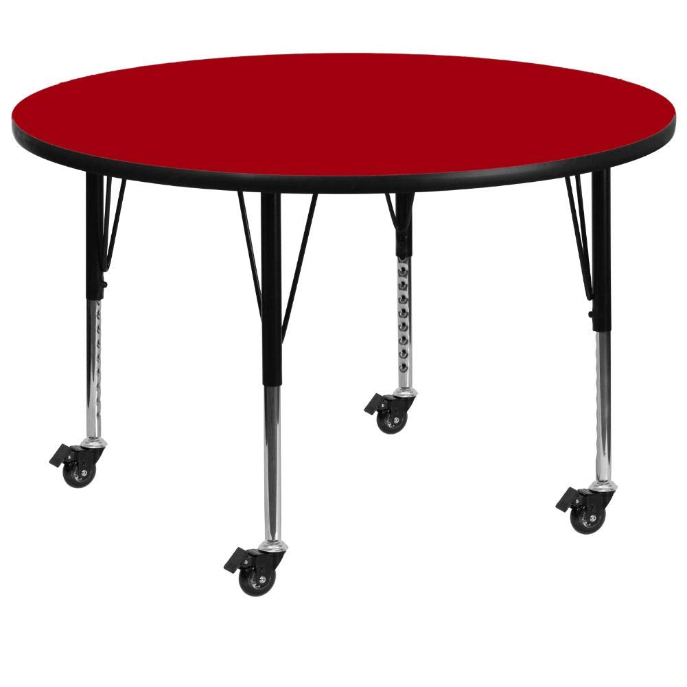 Flash Furniture 48 Rnd Red Activity Table