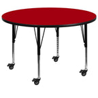 Flash Furniture 48 Rnd Red Activity Table