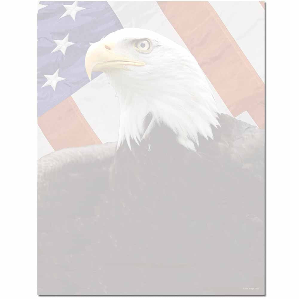American Eagle Letterhead Laser & Inkjet Printer Paper, 100 Pack