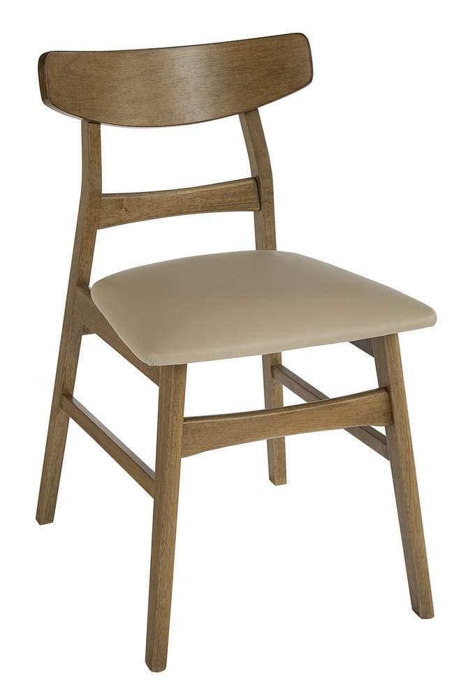 Progressive Furniture Marlow Dining Table W/ 4 Chairs, 47&quot; W X 30&quot; D X 30&quot; H, Toffee