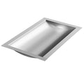 Toptgo Drop-In Deal Tray,12' L X 10' W 304 Stainless Steel Window Tray For Gas Stations Banks Cash Register Window