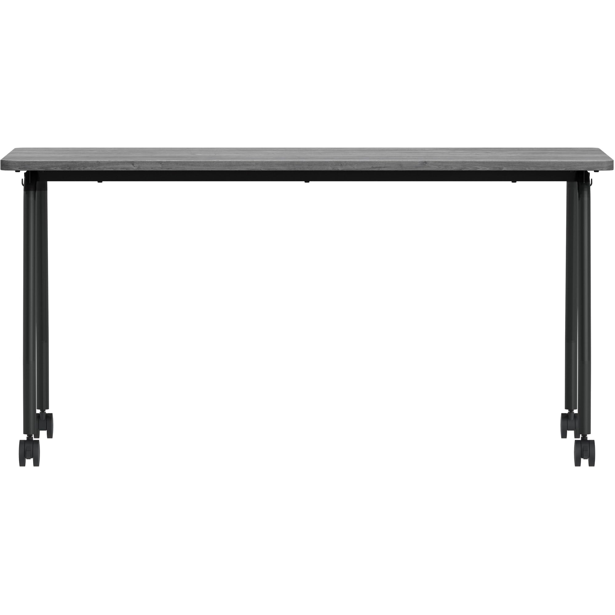 Lorell Training Table, Weathered Charcoal