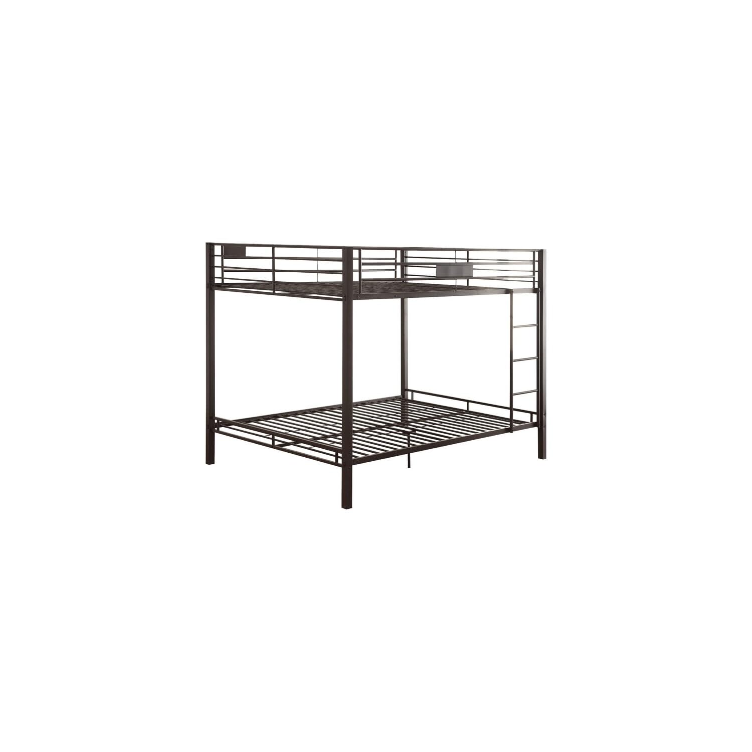 Benzara Bunk Bed, Black