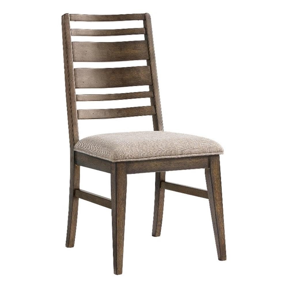 Intercon Kauai Ladder Back w/Cushion Seat(Set of 2) Dining Chair, Brown