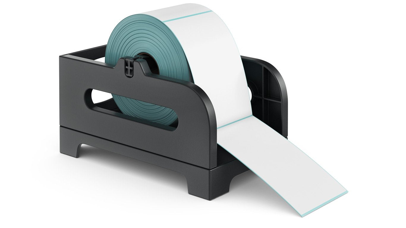 Rollo Thermal Label Holder For Rolls And Fan-Fold Labels - Shipping Label Holder For Thermal Printer