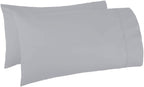 TBM Oversize Pillow Case Silver King Extra Large Fits Even The Fluffiest Pillows Including The Pancake Pillow Sleeve Style Extra