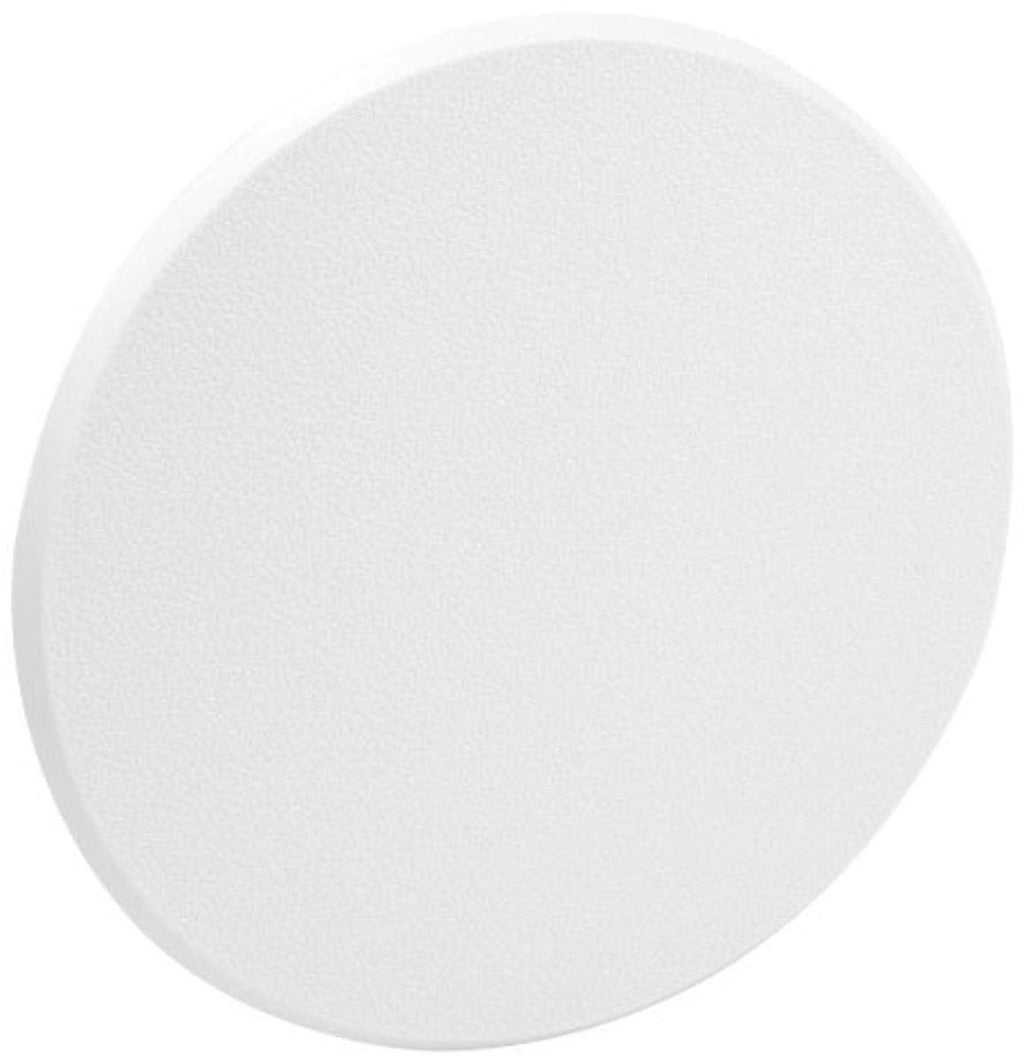 Prime-Line U 9265 Vinyl Circular Wall Protector With Self-Adhesive Backing, 7-In. Diameter, White (Single Pack)