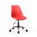 Hodedah Import Armless with Seat Cushion in Office Chair