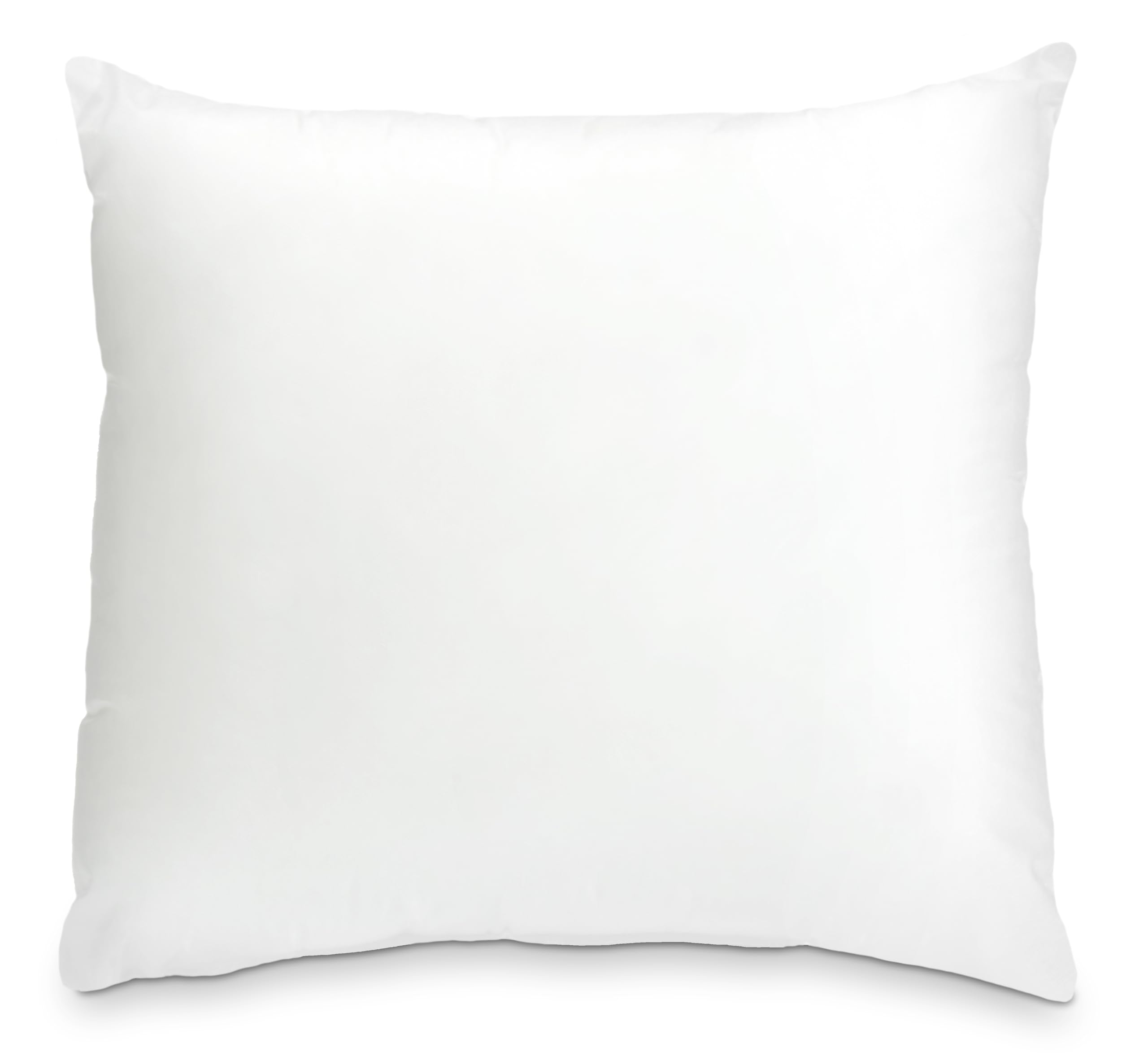 Foamily Throw Pillow Insert 26 X 26 Inch Hypoallergenic Euro Sham 100% Virgin Fiber Bed, Sofa, Couch Decorative Indoor Pillows M