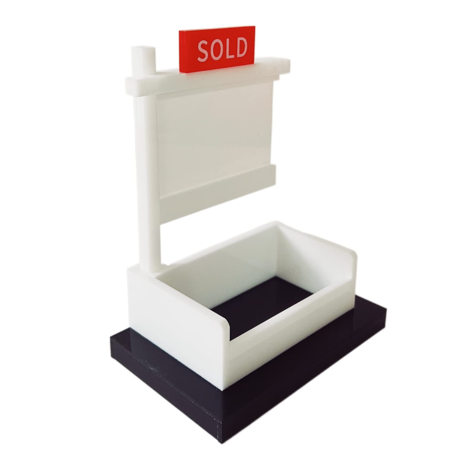 Jxueych Real Estate Business Card Holder For Desk, Realtor Business Office Reception Desktop Business Card Display For Men & Wom