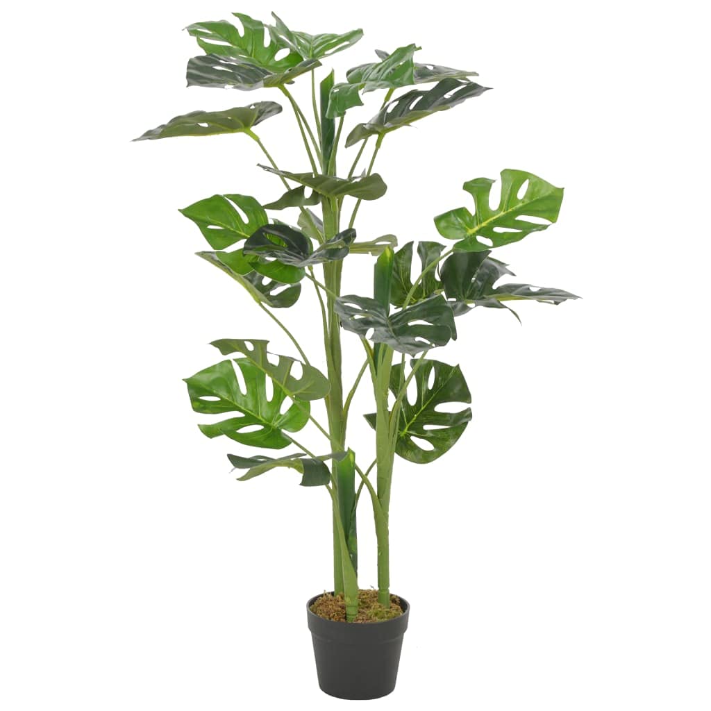 Bussandri Exclusive Monstera Artificial Plant with Pot Green 100 cm