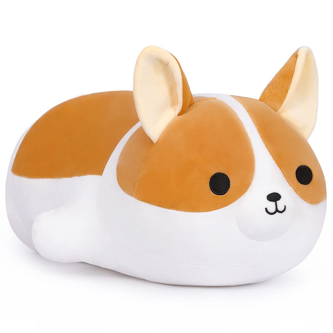 Yeqivo Corgi Stuffed Animal Soft Corgi Dog Plush Toys, Cute Shiba Inu Akita Plush Pillow Gifts For Kids And Girls(31.4Inch/80Cm)