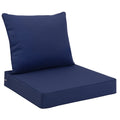 Favoyard Outdoor Seat Cushion Set 19 X 19 Inch Waterproof & Fade Resistant Patio Furniture Cushions With Removable Cover Deep Se
