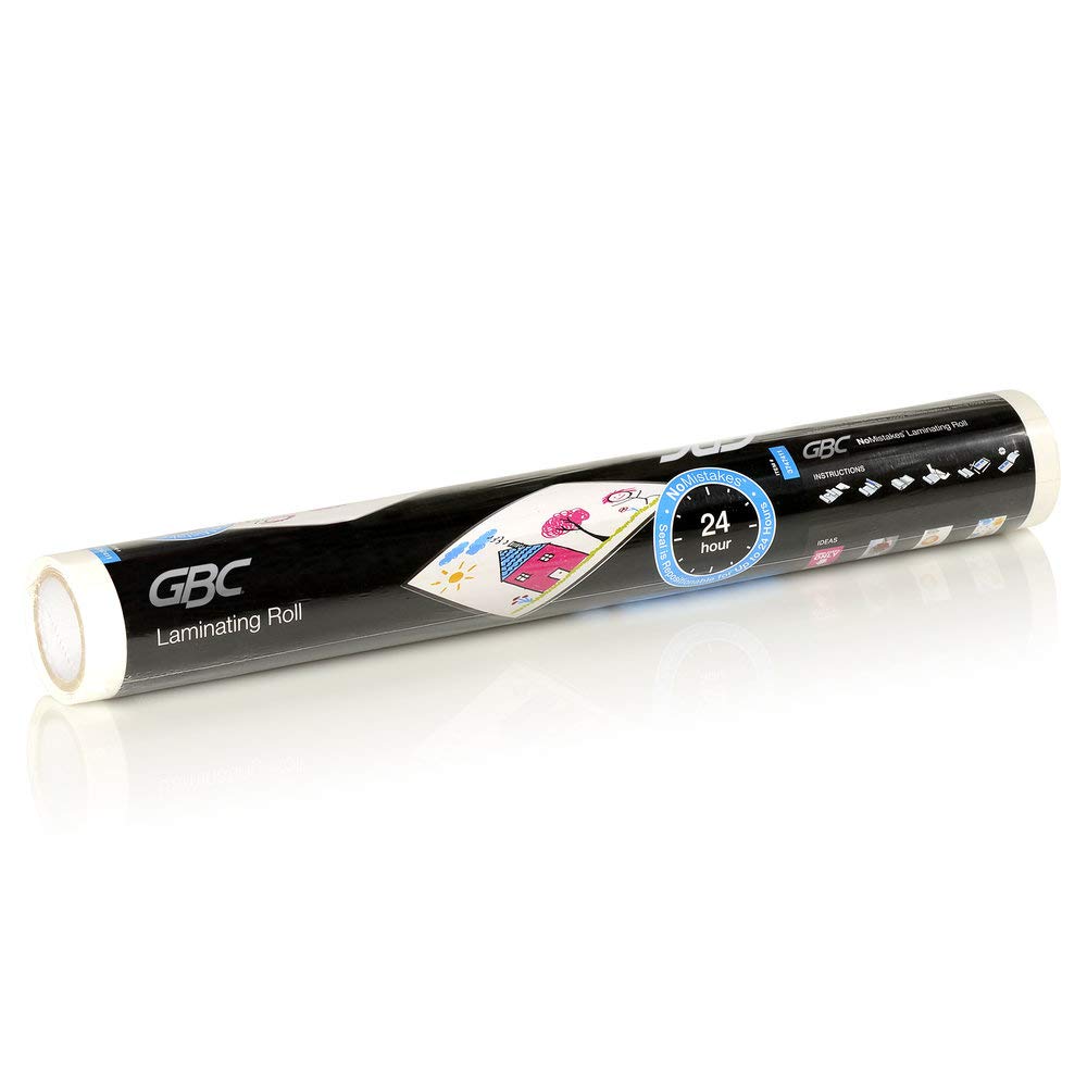 Gbc Laminating Roll, Self Adhesive, Repositionable, 16' X 10', 3 Mil, Selfseal Nomistakes (3747411)