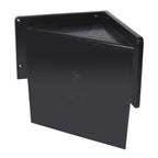 Tile Redi USA RLCorner Redi Ledge Shower Ledge, 15.56'' W x 8.06'' D x 12'' H, Black