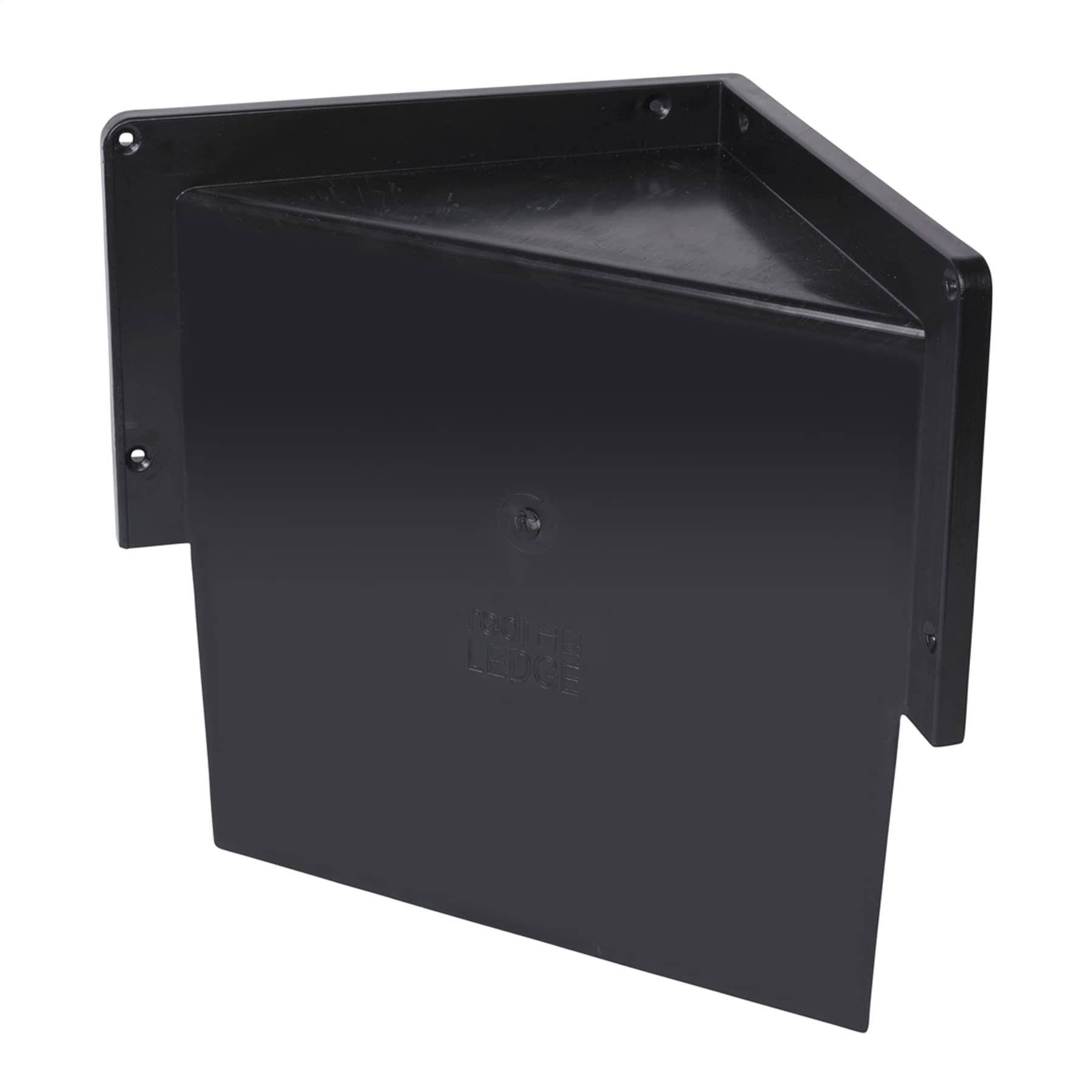 Tile Redi USA RLCorner Redi Ledge Shower Ledge, 15.56'' W x 8.06'' D x 12'' H, Black