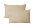 Clara Clark Premier 1800 Collection Pillowcase Set  Standard Size, Light Blue Aqua