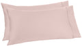 Amazon Aware 100% Organic Cotton 300 Thread Count Pillowcase Set, Blush, Standard, 2 Pack, 32' X 20'