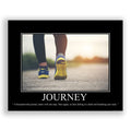 Journey Demotivational Poster Snarky Ironic Funny Sarcastic Office Wall Decor Art Print 11x14 Inches Unframed
