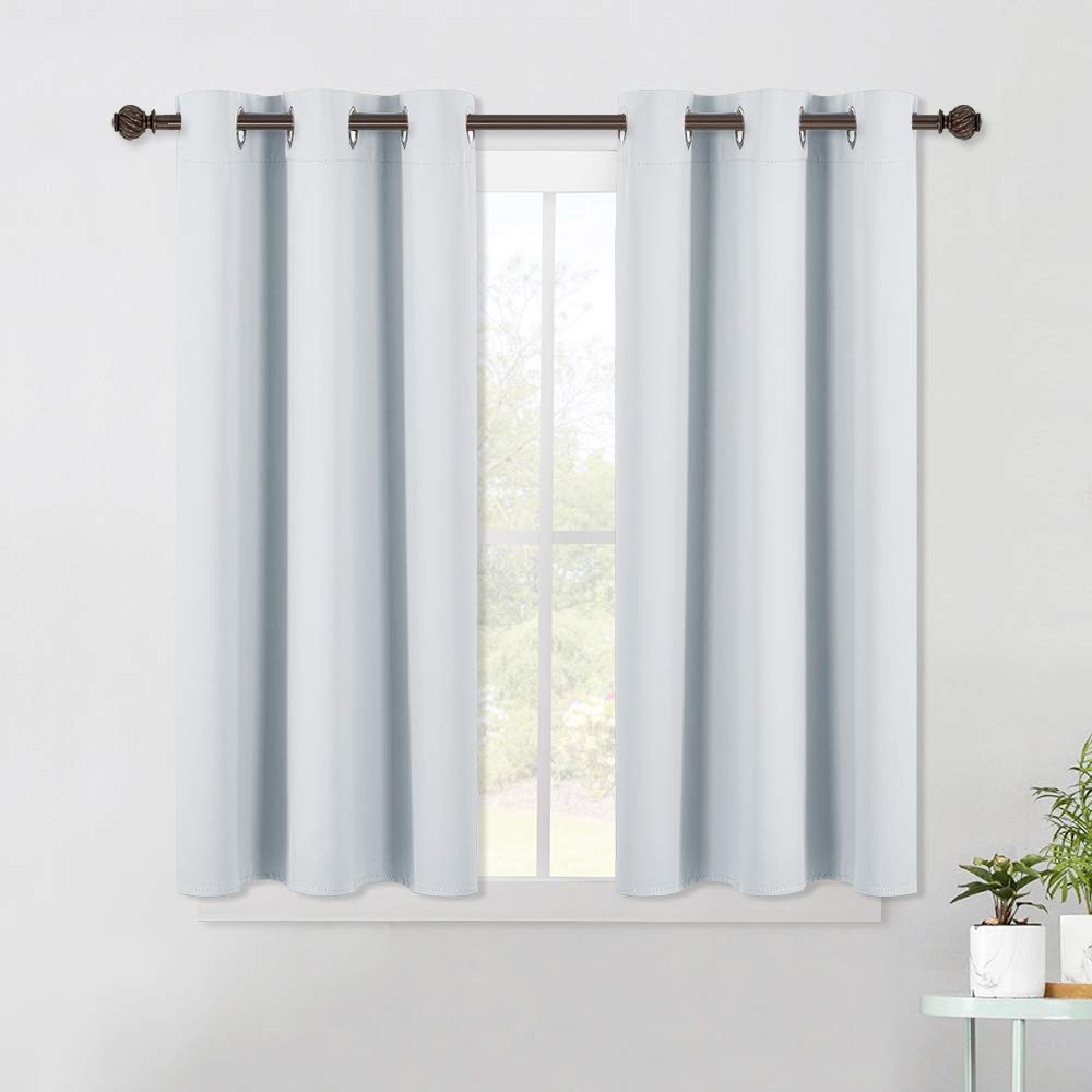 Nicetown Room Darkening Draperies Curtains Panels, Window Treatment Thermal Insulated Grommet Room Darkening Curtains/Drapes For