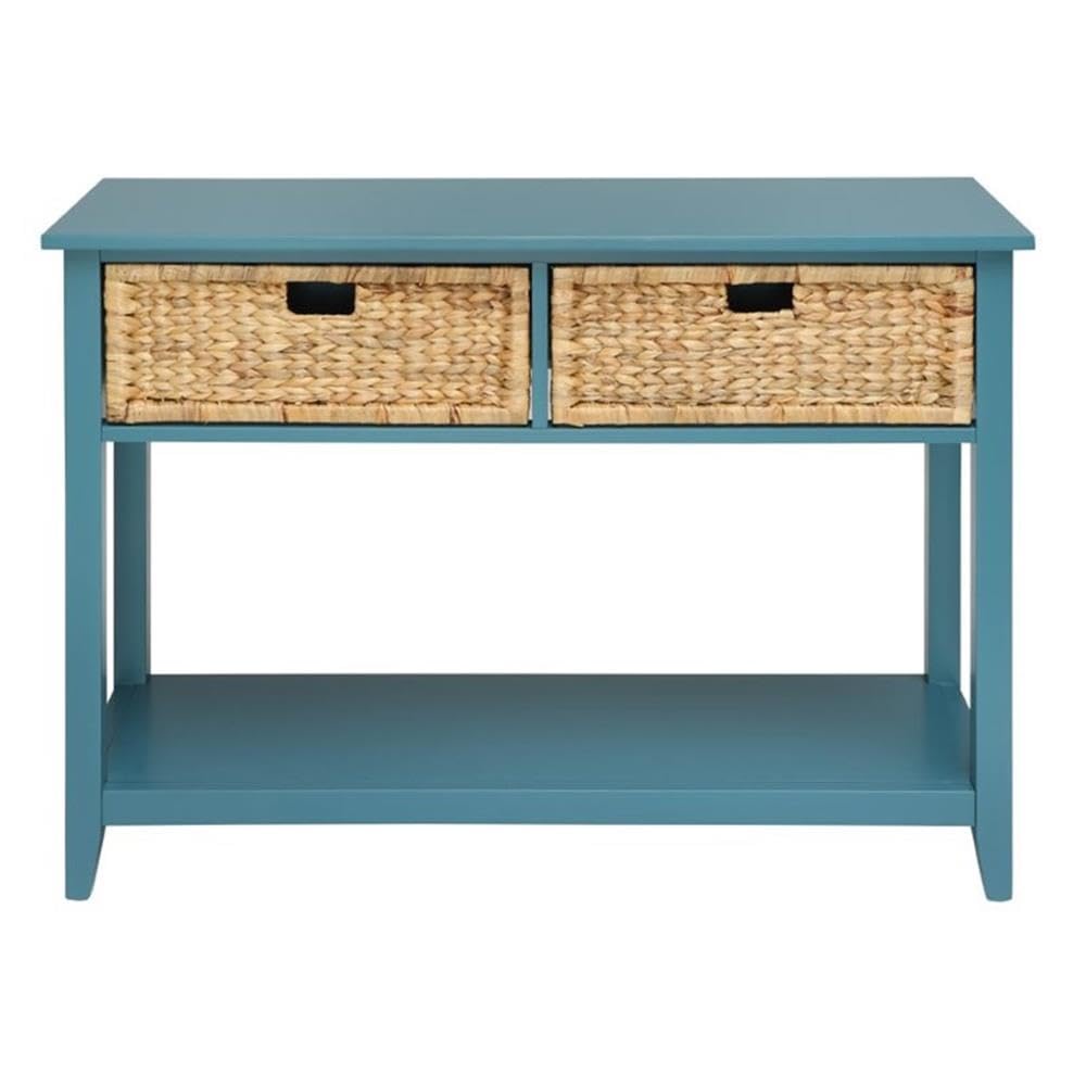Acme Flavius Console Table in Teal