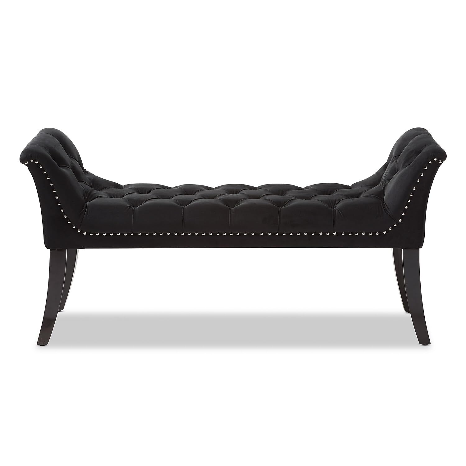 Baxton Studio Chandelle Fabric Bench