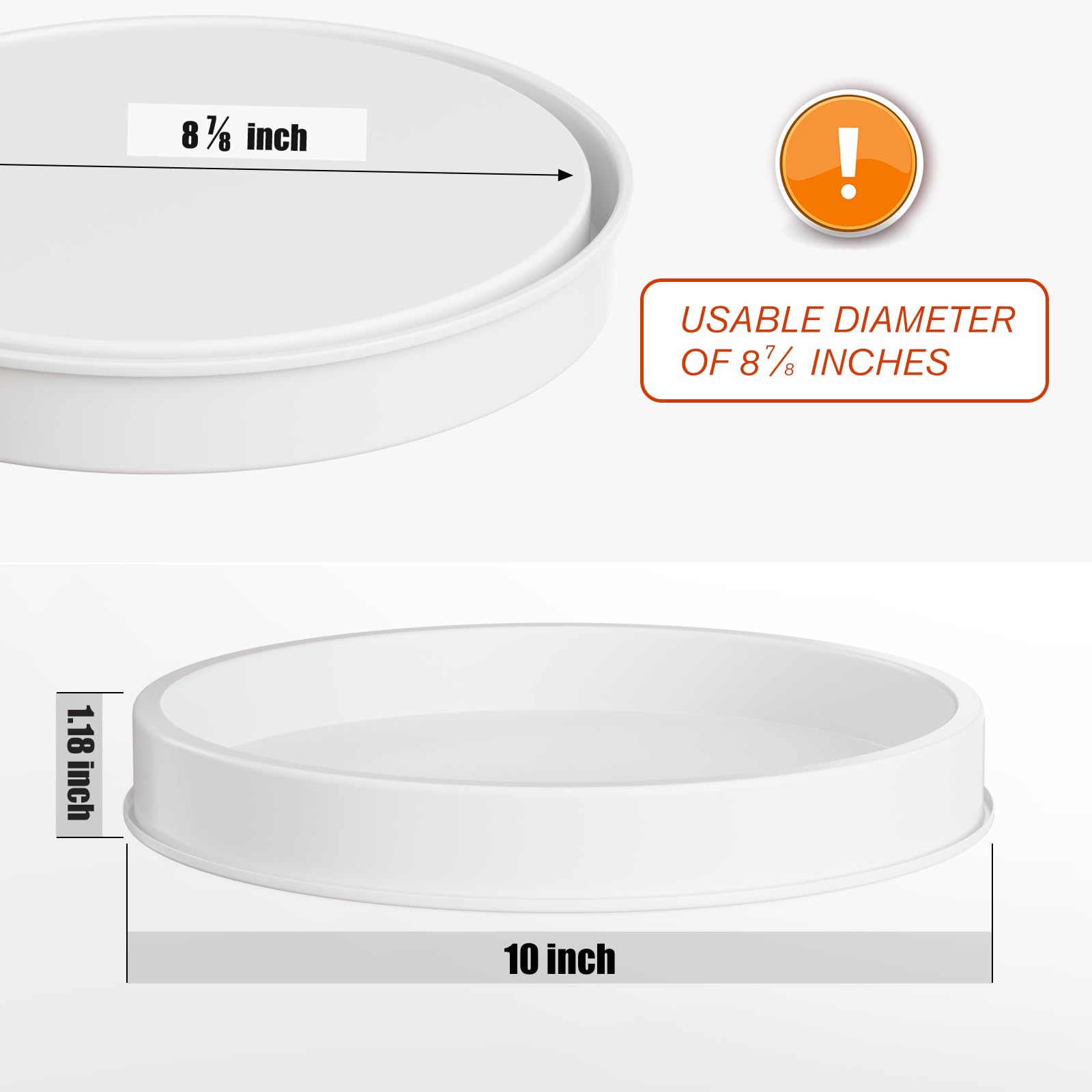 Hgf Bathroom Tray For Sponge Soap, 10 Inch Metal Iron Round Decorative Tray For Kitchen Counter Sink Centerpiece Countertop Orga