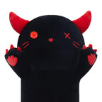 Miaohaha Long Plush Demon Toy Stuffed Animal Demon Plush Toy Pillow Hugging Pillow Gift For Kids And Girls(Demon,70Cm/27.5In)