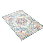 Livabliss Romaine Vintage Medallion Area Rug, 7'10'' X 10'3'', Sky Blue