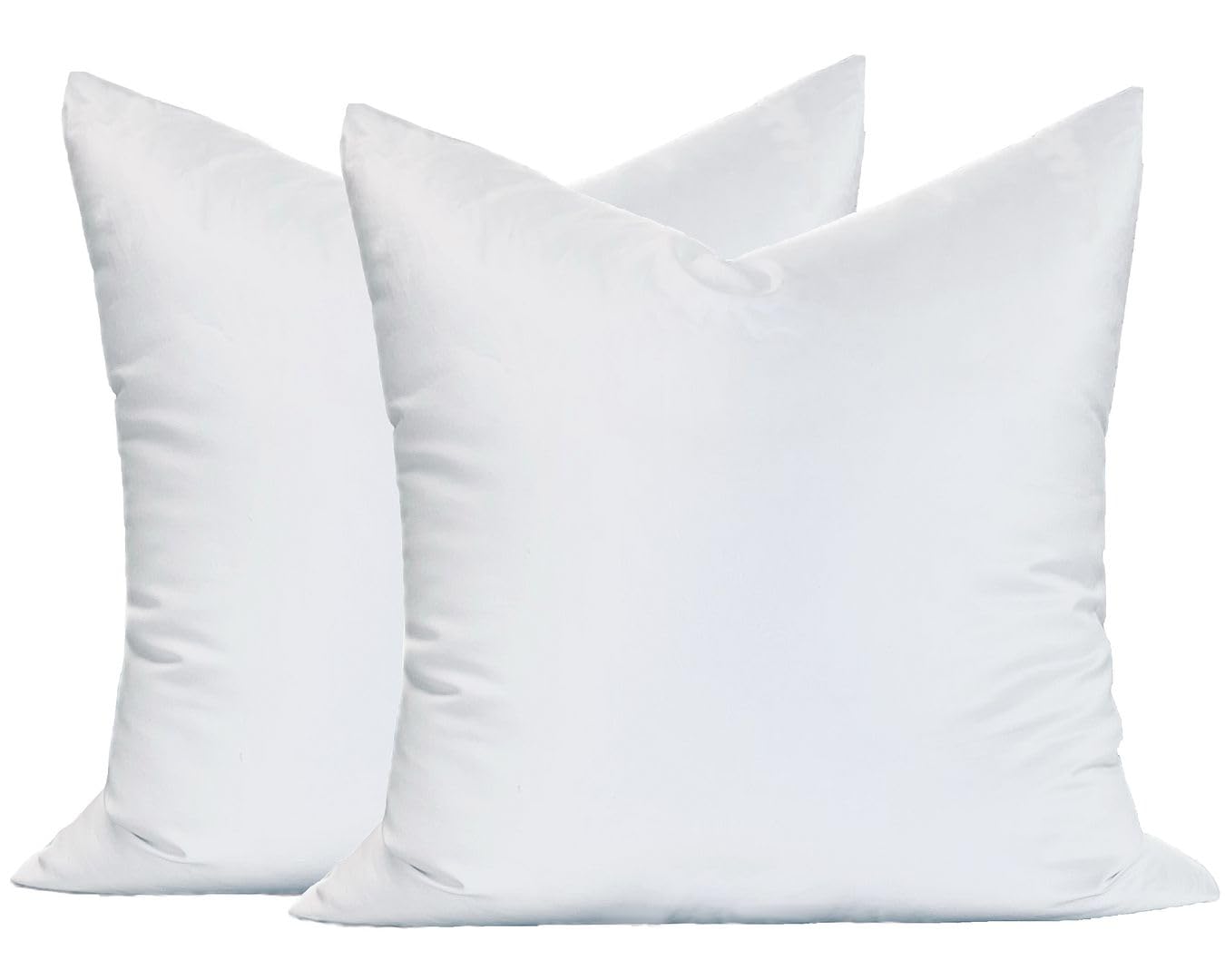 Moonrest Synthetic Down Alternative 15X15 Square Pillow Insert Form, For Decorative Throw Pillow, Sofa, Cushions, Body And Bed -