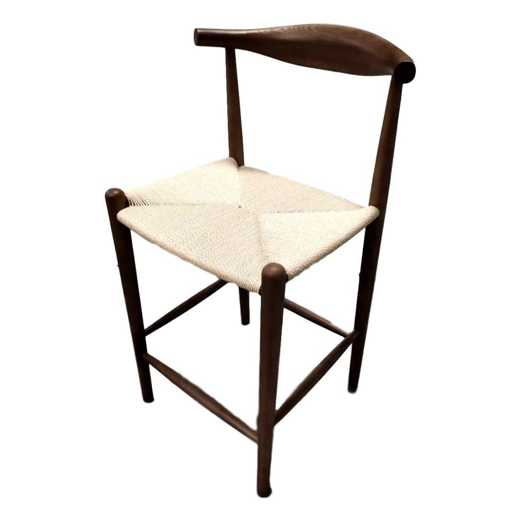 GFURN Myson Counter Stool - Walnut & Natural Cord