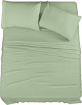 Utopia Bedding Full Bed Sheets Set - 4 Piece Bedding - Brushed Microfiber - Shrinkage And Fade Resistant - Easy Care (Full, Sage