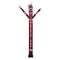 Sporticulture NCAA Mississippi State Football Wacky Waving Inflatable Tube Guy with LED Lights & Built-in Blower - 6 x 36 x 96 I
