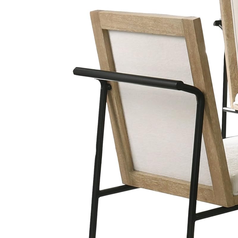 LILOLA LIVING Torrance Set of 2 Oak Finish Dining Chairs