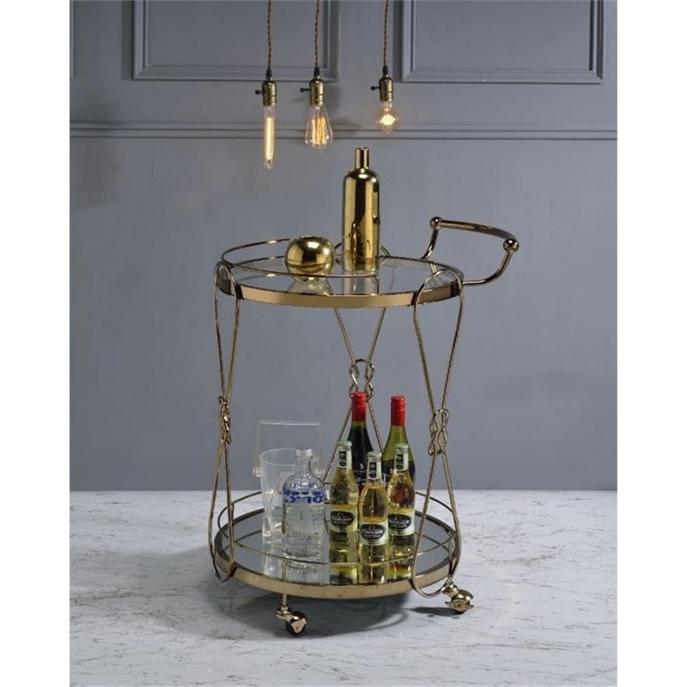 Acme Zekera Serving Bar Cart - Thumbnail 4