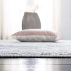 Safavieh Amelia Collection Runner Rug - 2'2'' X 6', Grey & Ivory, Modern Abstract Design, Non-Shedding & Easy Care, Ideal For Hi