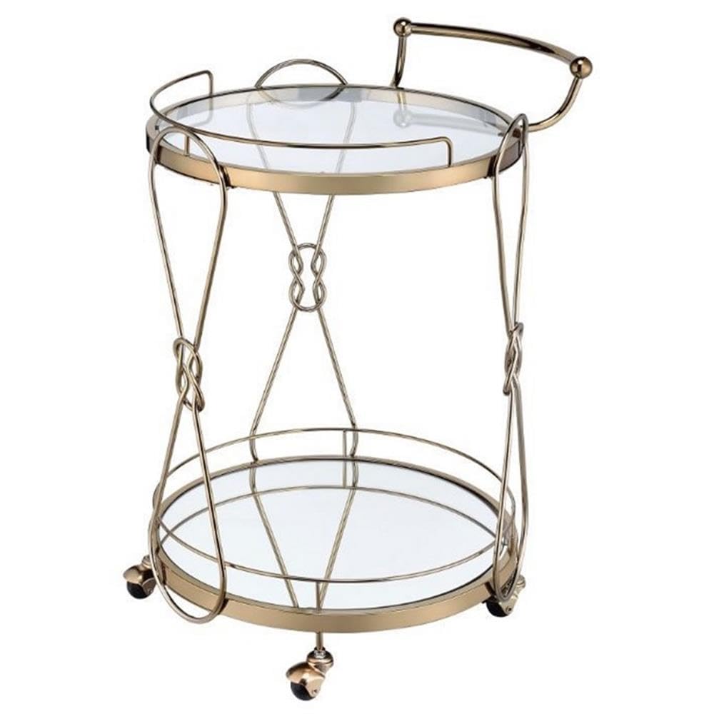 Acme Zekera Serving Bar Cart - Thumbnail 3