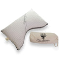 Sleep Artisan Back & Side Sleeper Pillow - Adjustable Luxury Pillow For Neck, Back, & Spine Pain Relief - Shredded Natural Talal