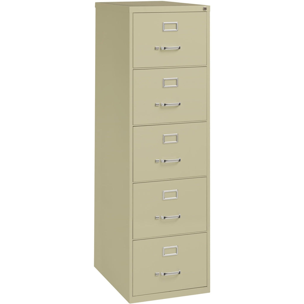 Lorell Llr48500 Commercial Grade Vertical File Cabinet, Light Gray