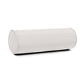 Sherry Kline Sunrise Indoor/Outdoor Neck Bolster Corded Edge Filled Pillow Eggshell 6'X18' Set Of 2