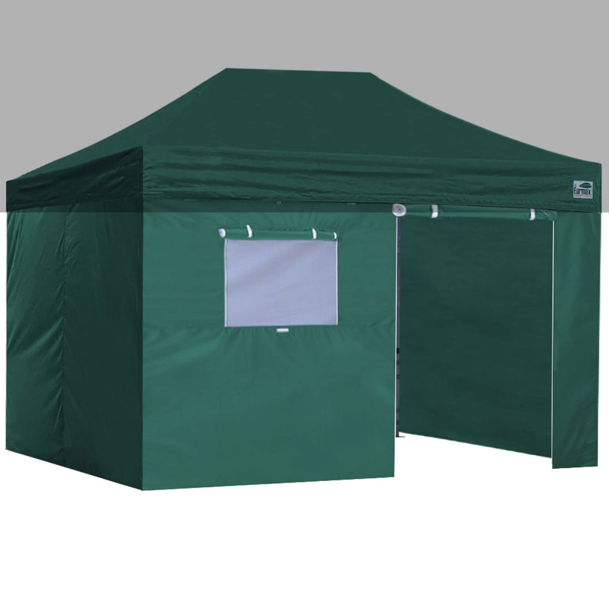 Eurmax Usa Zippered Walls For 10 X 15 Easy Pop Up Canopy Tent, Full Enclosure Sidewall Kit With Roller Up Mesh Window And Door 4