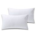Phantoscope Pillow Inserts, 100% Virgin Fiber Hypoallergenic Polyester Throw Pillow Inserts, Square Pillows For Couch, Sofa, Bed, 12X20 Inch (Pack Of 2)