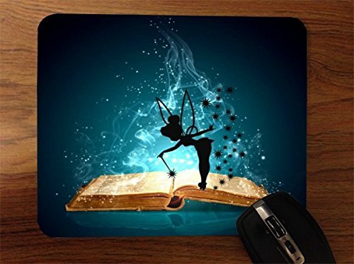 Desktop Office Silicone Mouse Pad By Trendy Accessories (Magic Spell Book Fairy)