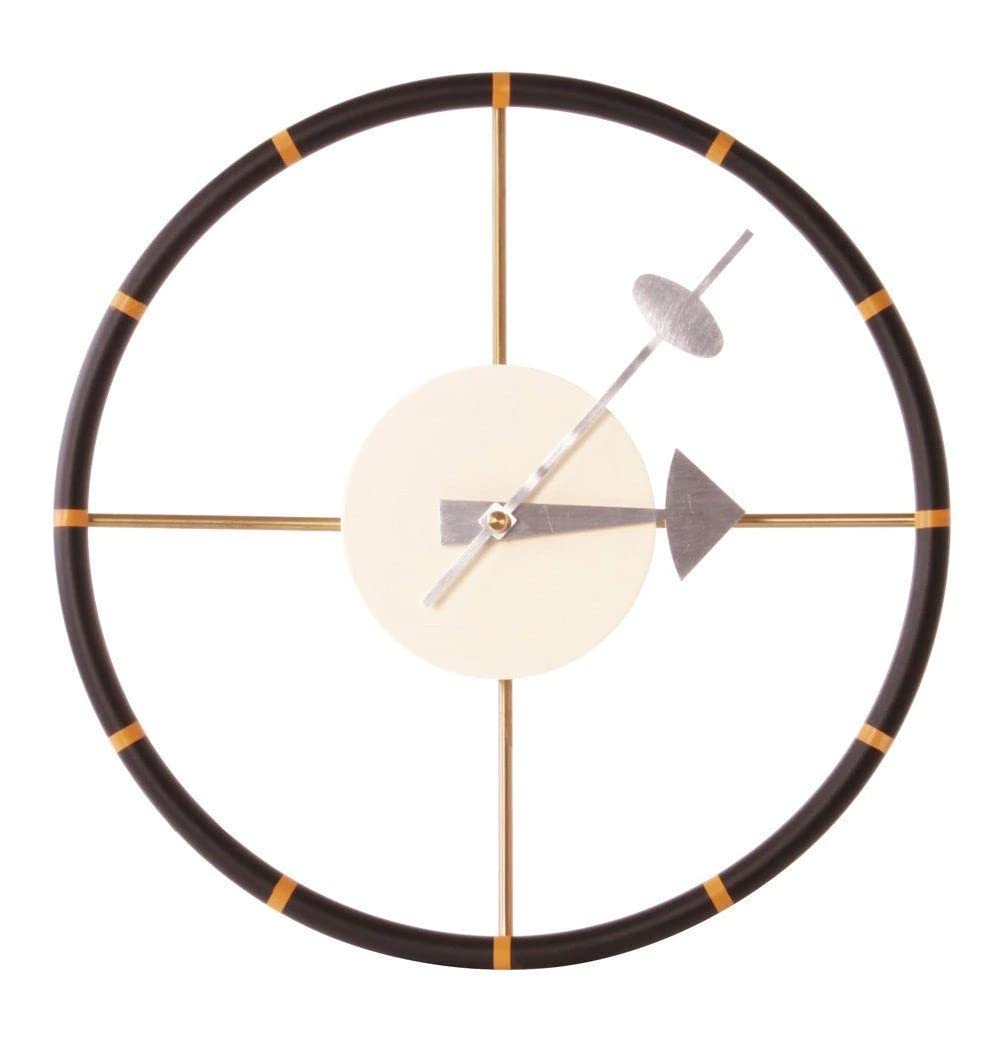 Death by Modernism Steering Wheel Clock - Reproduction