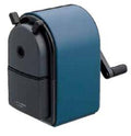Uni Kh-20 Hand Crank Wooden Pencil Sharpener - Blue (Japan Import)