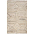 Rizzy Home Alora Decor Makalu 10' X 13' Geometric/Solid Tan/Natural Hand-Tufted Area Rug