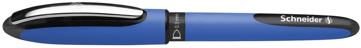 Schneider - One Hybrid C 03 Rollerball Pen, Hybrid - Conical Tip, 0.3 Mm, Black, 1 Piece