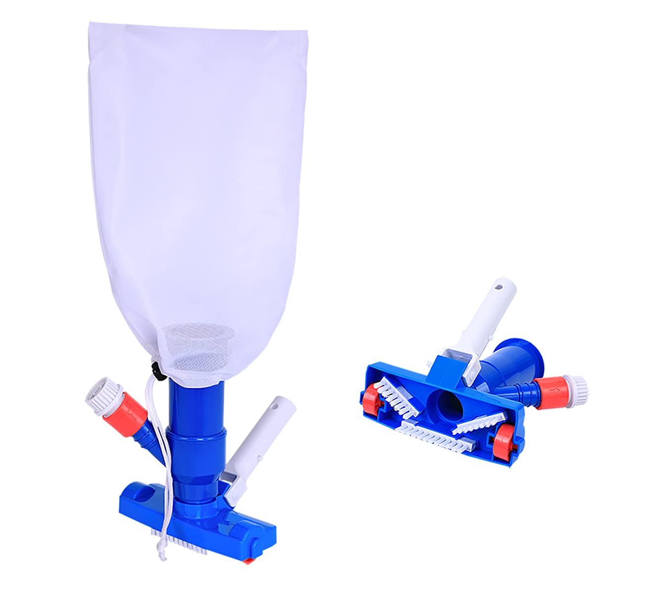 Poolsupplytown Pool Spa Jet Vacuum Cleaner W/ Brush, Ideal For Frame Above Ground/Inflatable Pools, Spa, Hot Tub, Pond, Fountain