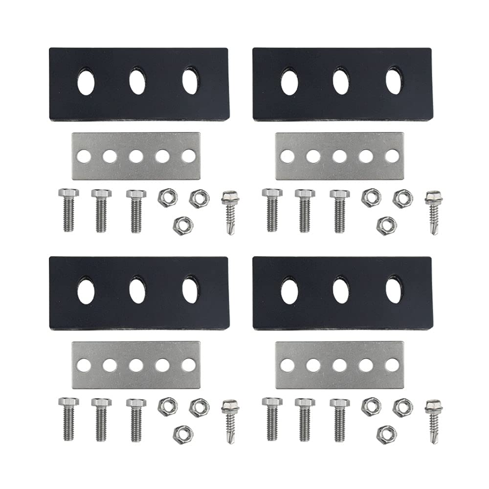 Huthbrother Snow Blower Impeller Modification Kit - 3/8' 4-Blade Universal, For Modifies 2-Stage Machine (4)